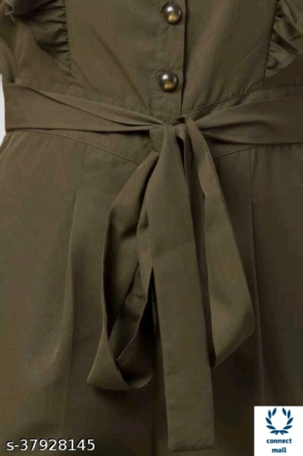 Classy Graceful Women Jumpsuits - S, Febric, Solid, Pack of :1